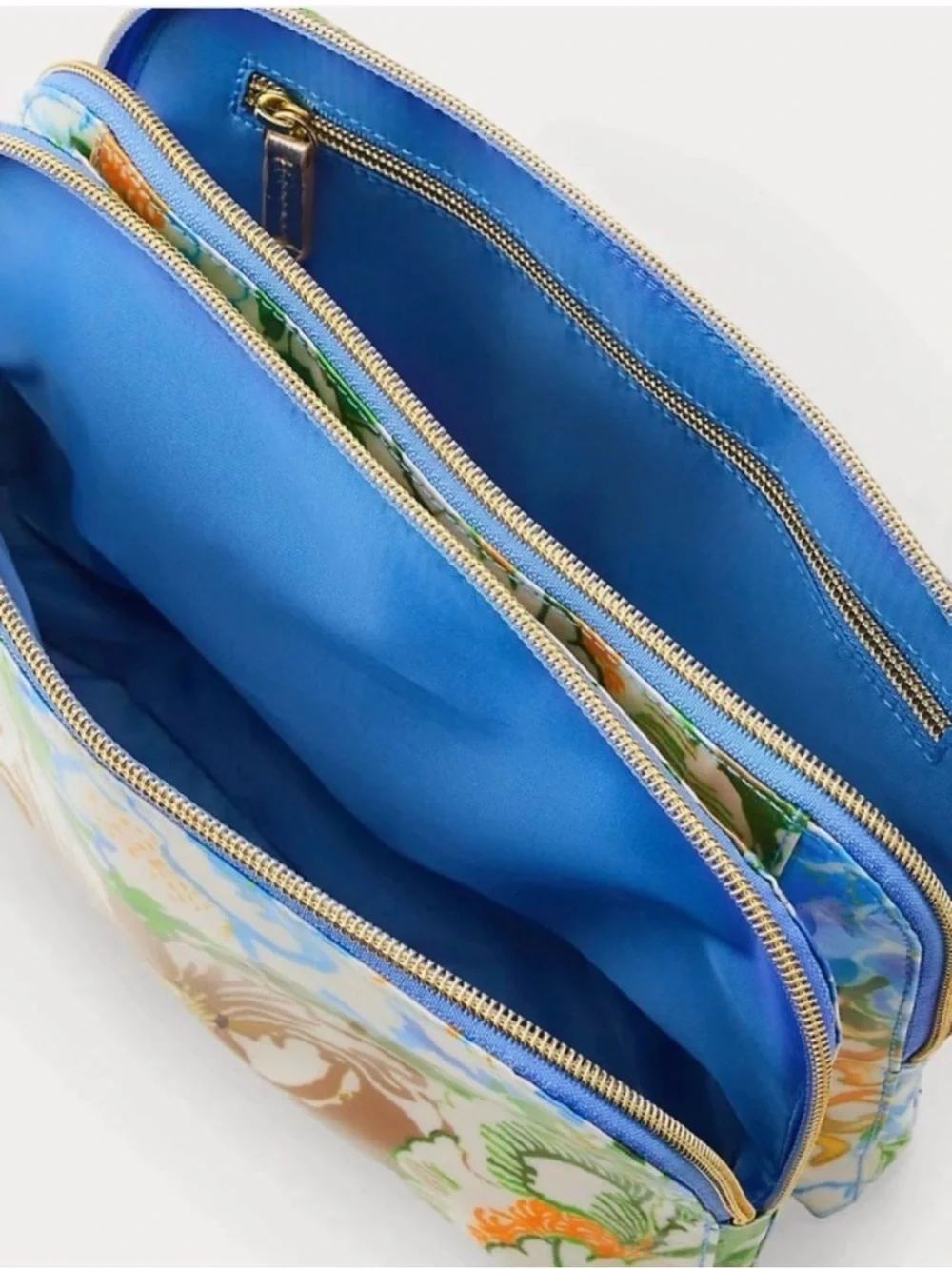 Lilly pulitzer Sun & Floral Print Cosmetic Pouch - new in bag Multicolor